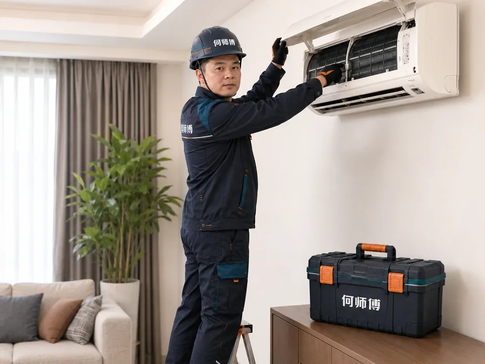 孔雀丹枫园空调清洗维修