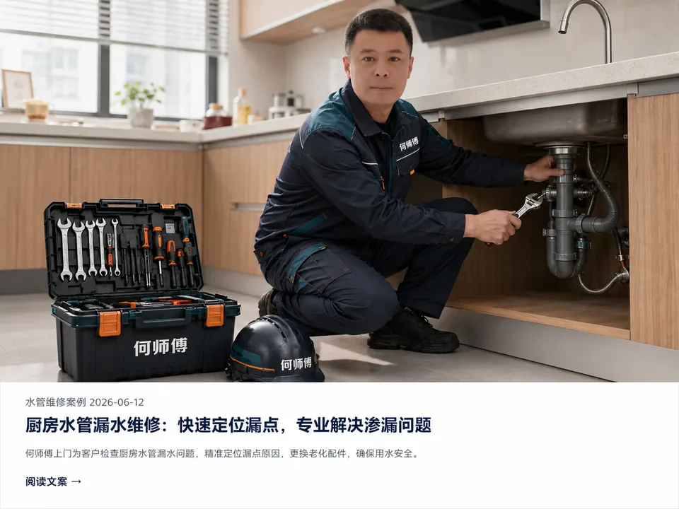 廊坊万达广场附近住宅水压异常排查：先看阀门和接口
